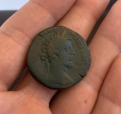 SCARCE EMPEROR COMMODUS Ancient Roman Coin Sestertius 187AD NOBILITAS RIC501-20g