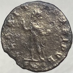 Ancient Roman Coin Emperor Constantine II Junior 316 AD Sol Claritas Republicae