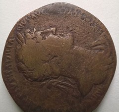 Hadrian AE Sestertius AD 120-121 LIBERTAS PVBLICA RIC 424 Roman Ancient Coin