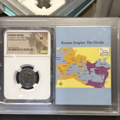 Roman Empire House of Constantine BI Reduced Nummus Licinius I AD 308-324 NGC