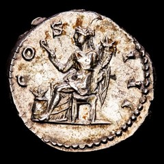 Adriano Denario (3,12 gramosg) 126-127 Roma BMC 289, 385; RIC 854 Muy buena a e