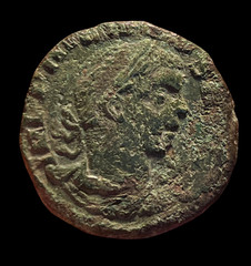 Roman Provincial Dacia Philip II as Augustus AE27 Sestertius