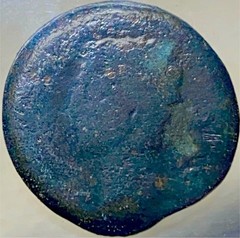 27BC-14AD Emperor Augustus Ancient Roman Province of Baetica Coin Octavian As