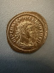 Gallienus Antoninianus Billon Roman Imperial Coin Ancient Era Portrait Figures