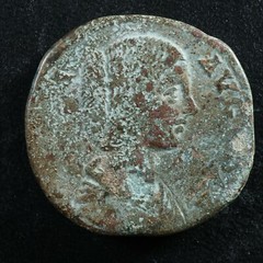 Julia Domna Sestertius 196-211 Cybele Lion Rome RIC 859 or 861 Sesterce