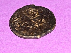 Ancient Unidentified Coin Likely Roman Bronze Chariot – Negotiable