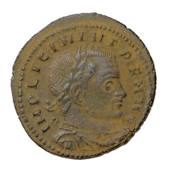 Licinius 308-324 AD Bronze Follis Rome Mint Ancient Roman Coin