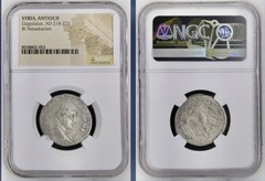 Roman Emperor Elagabalus Tetradrachm 218AD-222AD NGC Ancient Genuine Certified