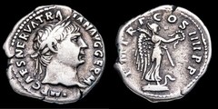 Trajan Denarius – P M TR P COS IIII P P – 19 mm / 3,23 gr.