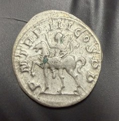 Gordian III AR Antoninianus Roman Silver Coin Horseman RIC Ancient