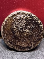 117-138AD Ancient Roman Empire Hadrian AE Sestertius Coin ( 158 )