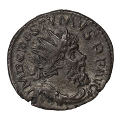 Postumus Bi Antoninianus Ancient Roman Coin 260-269 AD RIC.58 Treveri Mint
