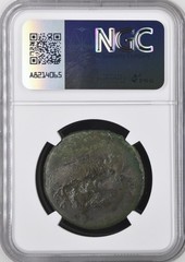 Sestertius Emperor Trajan Ancient Roman Coin 98-117AD NGC Graded Genuine Rome