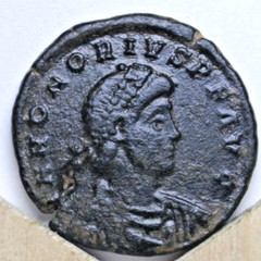 HONORIUS, 393-423 AD, Ancient ungraded, AE20. #29AD