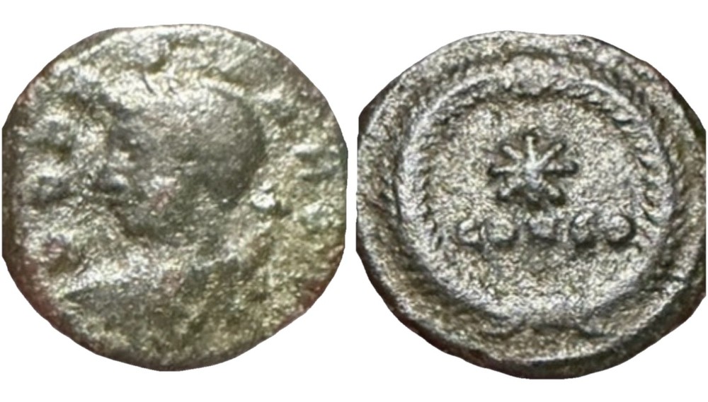 Scarce Roman City Commemorative AE Half Centenionalis 340 AD