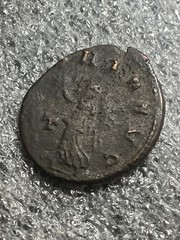 GALLIENUS Ancient 253-268AD Roman Denarius? Coin ZEUS Trier Mint? 2.6g