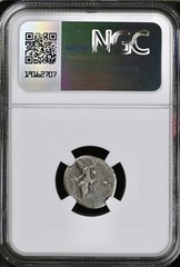Emperor Commodus Silver Denarius NGC Graded Genuine Ancient Roman Coin 177-192AD