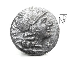 Ancient Republican Rome (Gens ANTESTIA) Denarius