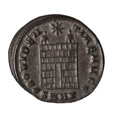 Constantine The Great Bronze Silvered Follis Heralcea Mint 307/310-337 AD