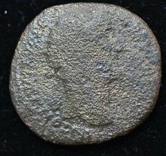 ANTONINUS PIUS ROMAN AS COIN – 25MM 9 GRAMS