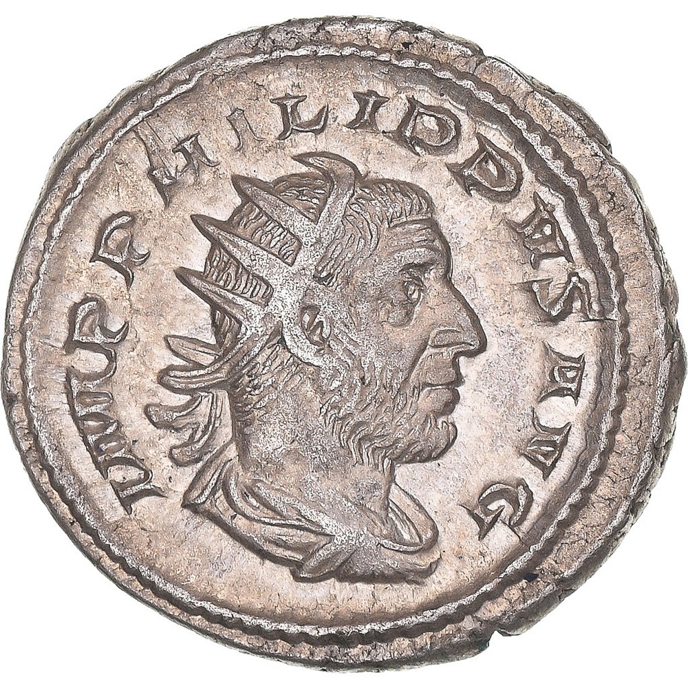[#1170506] Coin, Philip I, Antoninianus, 244-249, Rome, MS, Billon, Cohen:189