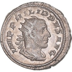 [#1170506] Coin, Philip I, Antoninianus, 244-249, Rome, MS, Billon, Cohen:189