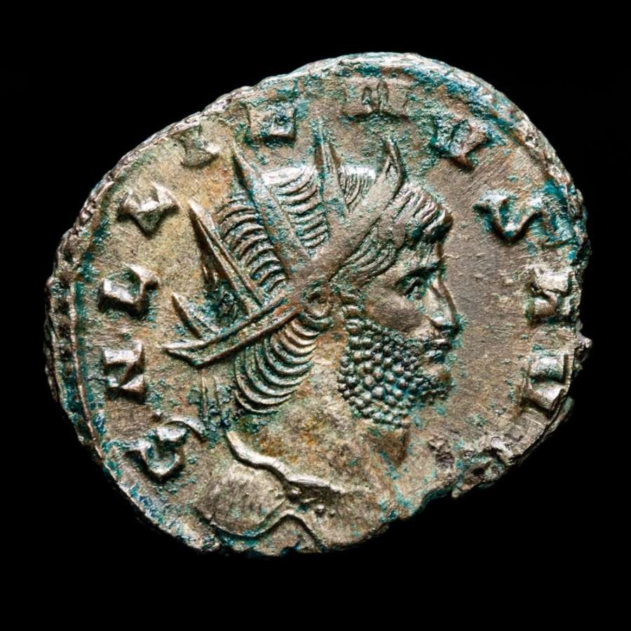 *Lucernae* Gallienus Antoninianus FORTVNA REDVX . Ç (218) Rome mint 265 A.D.