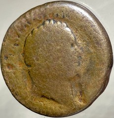 Emperor Titus Sestertius 79-81AD Roman Genuine Large Ancient Coin 32 mm