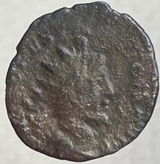 Authentic Ancient Roman Coin Emperor Tetricus 271 AD Comes Aug Genuine Victory