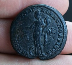 MACRINUS & DIADUMENIAN MOESIA~ 217-218 AD . High grade
