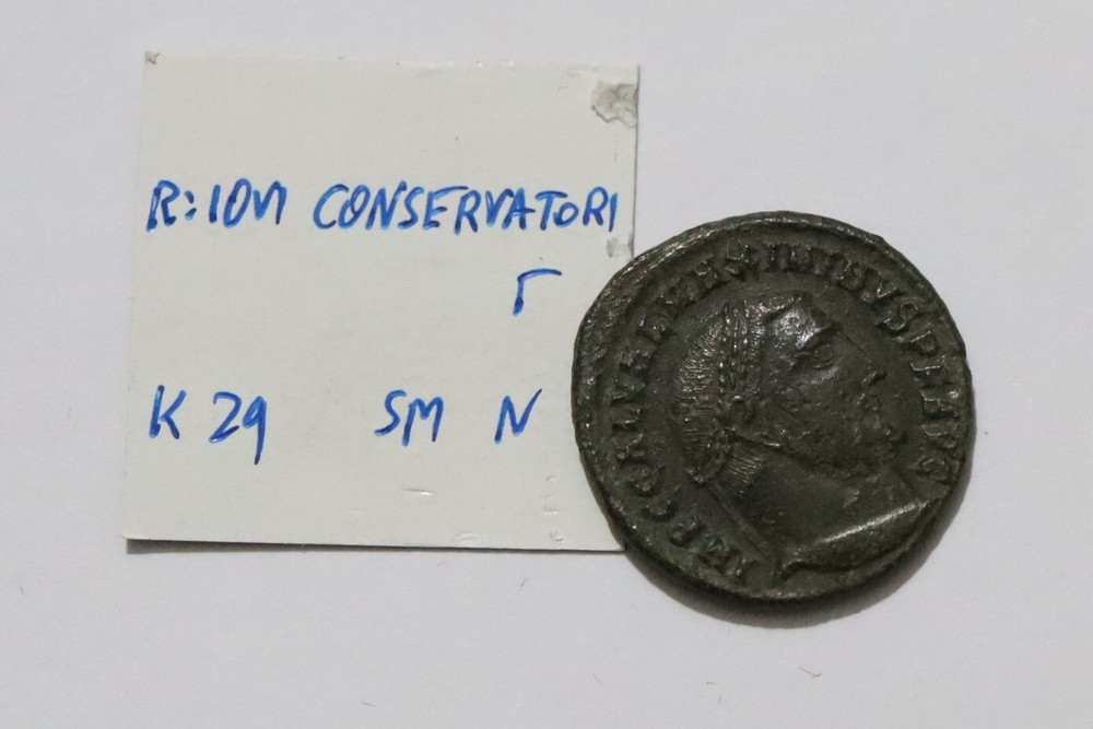 🧭 Follis – Maximinus II IOVI Nicomedia SMN 311AD RIC VI# 69b B49 #3894