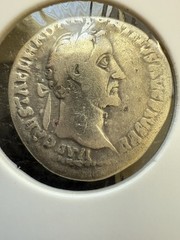 Silver denarius, Roman, Antoninus Pius, minted in Rome around AD 150-151 RIC200c