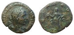 Trebonianus Gallus 251-253 AD Æ sestertius 28 mm 13.38 g. 6h Rome aVF