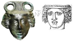 Greek-Roman Empire (Hermes-Mercurio) Medal Plaque