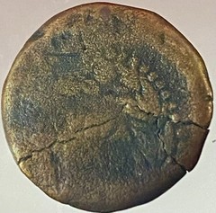 Emperor Augustus 14BC-10BC Ancient Roman Province Julia Traducta Coin Octavian
