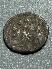 Valerian I. AD 253-260. AE Antoninianus, captured in battle by Shapur