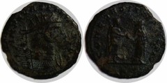 270-275 AD Roman Imperial Aurelian Concordia Antoninianus