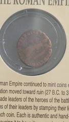 Genuine Ancient Roman Coin With Case Era 27 BC-378 AD – Unknown Exact Date W COA