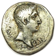 Roman Augustus AR Cistophorus Tetradrachm Silver Coin 25-20 BC – Good VF