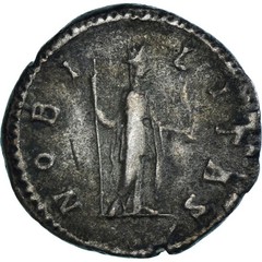 [#1172325] Coin, Geta, Denarius, 200-202, Rome, EF, Silver, RIC:13, a