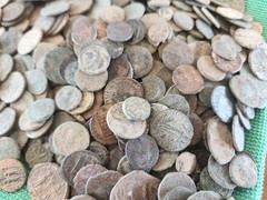 10 Uncleaned Ancient Roman Coins And More! Greek, Byzantine, Roman!