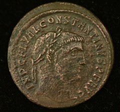 CONSTANTIN I FOLLIS ROMAN COIN – XF CONDITION – AE 24mm 2.6 GRAMS