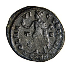 Roman Imperial Coin ARLES IN FRANCE T – F Sol Constantine I the Great (306-337)