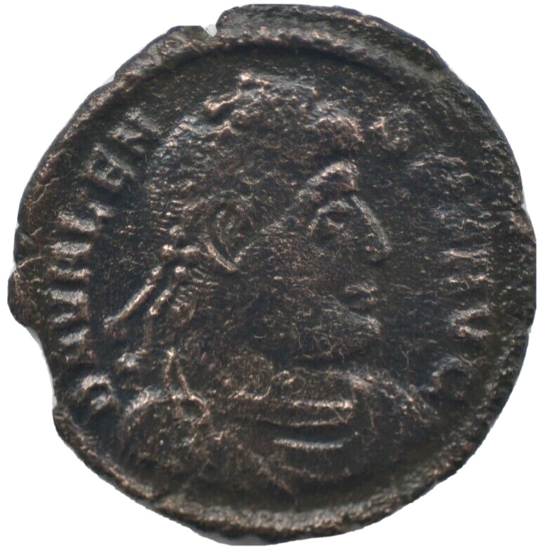 VALENS ROMAN COIN – XF CONDITION -AE 18mm 2.2 GRAMS