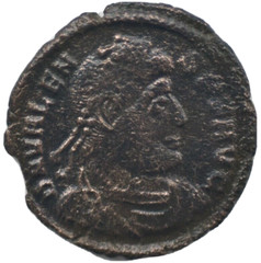VALENS ROMAN COIN – XF CONDITION -AE 18mm 2.2 GRAMS