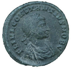 CONSTANTIUS II ROMAN COIN Nicomedia MINT – XF CONDITION AE 17mm 2.5 GRAMS