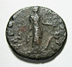MARCUS AURELIUS, AS CAESAR. 139-161. Ae As. ROME C. 155-156 AD. FORTUNA REVERSE