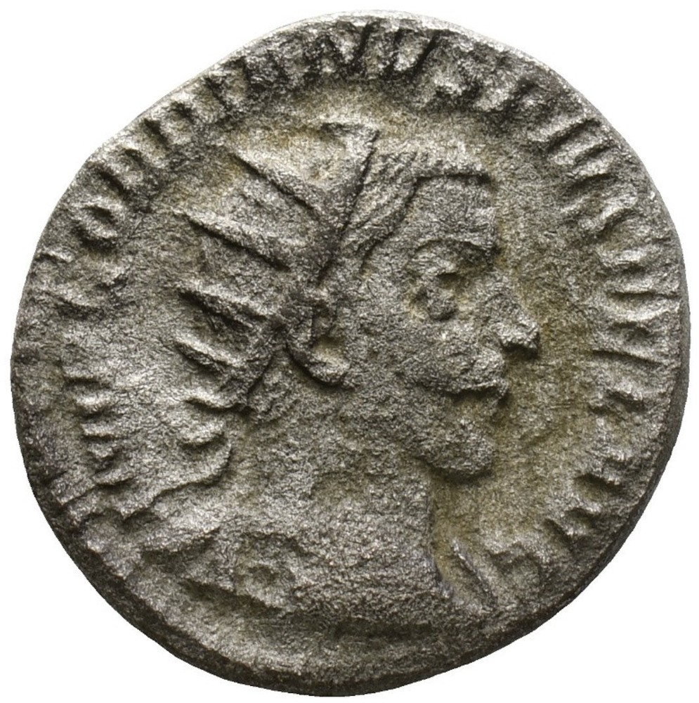 TREBONIANUS GALLUS 251-25 Roman Ancient Coin Silvered Antoninianus 21.3mm 4.78gr