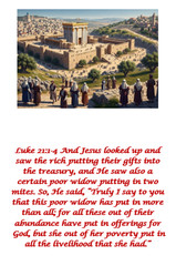 Quality Widows Mite Coin Holy Land Artifact Display Card Jesus Era COA @G836