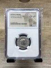 ROMAN EMPIRE Gordian III, AD 238-244 AR Double-Denarius NGC Ch VF